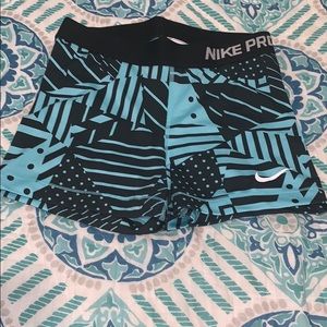 patterned nike shorts